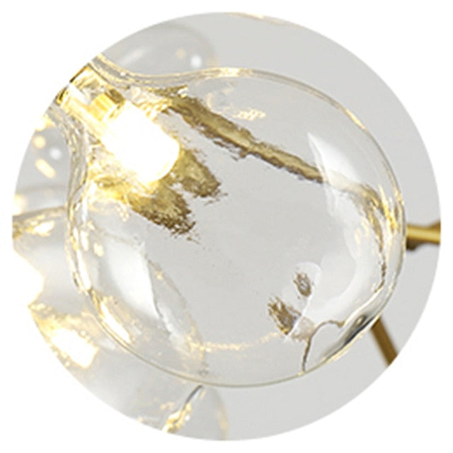 Modern LED Pendant lights ,Gold Black tree branch Chandelier, room decor