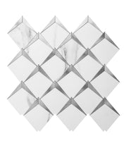 Load image into Gallery viewer, Art3d 10-Sheet Peel and Stick Backsplash,, Self-Adhesive Wall Stickers, Diamond Mosaic Tiles
