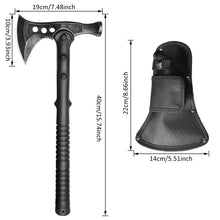 Load image into Gallery viewer, Tactical Survival Axe, Multi Tool Emergency Gear, Tourist AX, Tactical Axe Outdoor Portable Tomahawk
