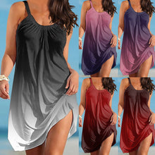 Load image into Gallery viewer, 2023 New Women Large Size Vintage Bohemian Summer Casual Sleeveless Pullover Dress
