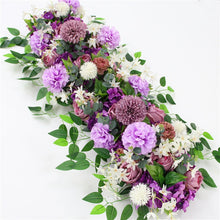 Load image into Gallery viewer, 50/100CM DIY Wedding Flower Wall Arrangement, Supplies Silk Peonies Rose Artificial Floral backdrop
