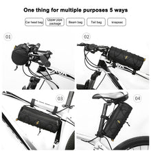 Load image into Gallery viewer, Portable Bicycle Bag, Handlebar Waterproof Bike Bag, Polyester Frame Tube
