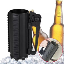 Load image into Gallery viewer, 0.5L Tactical Beer Rail Mug, Detachable Carrying Battle Rail Mug, Aluminum Alloy Beer Cup
