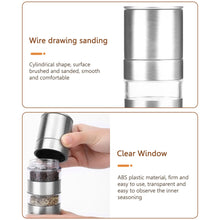 Load image into Gallery viewer, 2pc Mini Outdoor Camping Spice Jars, Portable Spice Seasoning Container, Storage Box Cookware Set

