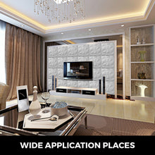 Load image into Gallery viewer, VEVOR 13Pcs 3D Wall Stickers, Self Adhesive PVC Wall Tiles,
