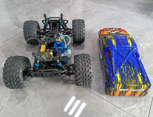Load image into Gallery viewer, RC Remote Control Nitro Gas Powered Monster Truck 4WD W/VX18 Engine, blue top engine
