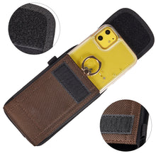 Load image into Gallery viewer, Universal 5.1 inch wallet phone case, Belt clip, hook loop hanging waist cellphone cover
