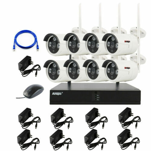 Security Camera System, Wifi Wireless Home Surveilance  security camera - outdoorgearandaccessories