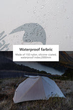 Load image into Gallery viewer, Ultralight Single Tent, Waterproof Camping Tent, Hiking Tent, 1 or 2 Person  Tent - outdoorgearandaccessories
