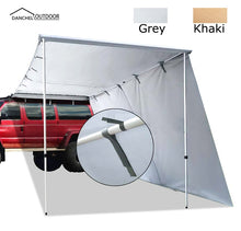 Load image into Gallery viewer, DANCHEL  car side awning, car side tent awning with 3m extend cloth,car roof top tent , car tent
