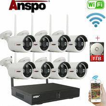 Load image into Gallery viewer, 1080P Security Camera System Wifi Wireless Home Surveilance - outdoorgearandaccessories
