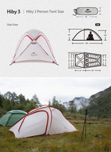 Load image into Gallery viewer, 3 to 4 Person Family Travel Tent, Ultralight, Waterproof Hiking Tent - outdoorgearandaccessories
