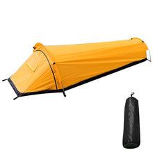 Load image into Gallery viewer, Portable Beach Sleeping Tents for Adults ,Backpacking Tent, Lightweight Single Person Tent
