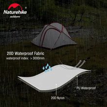 Load image into Gallery viewer, 3 to 4 Person Family Travel Tent, Ultralight, Waterproof Hiking Tent - outdoorgearandaccessories
