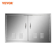 Load image into Gallery viewer, Multi-Size Outside Kitchen Door ,Stainless Steel with Ventilation ,Waterproof Storage Cabinet Door
