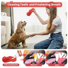 Load image into Gallery viewer, Aggressive Chewers Natural Rubber Dog Toy, Teeth Cleaning - outdoorgearandaccessories
