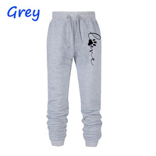Load image into Gallery viewer, Women Cat Paw Printed Sweatpants, High Quality Cotton Long Pants Jogger Trousers
