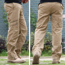 Load image into Gallery viewer, Men&#39;s Cargo Pants, Military Style Tactical Pants - outdoorgearandaccessories
