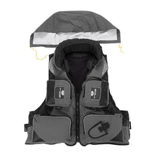 Load image into Gallery viewer, Lixada Professional Fishing Adult Safety Life Jacket, Survival Vest, Swimming Boating.
