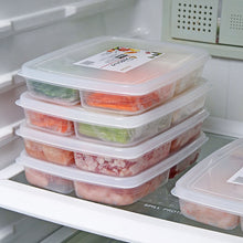 Load image into Gallery viewer, 1-5PCS, 4 Grids Food Fruit Storage Box Refrigerator, Freezer Organizer, Container Boxes
