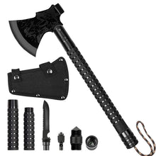 Load image into Gallery viewer, Foldable Survival Camping Axe, Multi Tool Kit - outdoorgearandaccessories

