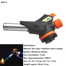 Load image into Gallery viewer, 3500W High Power Camping Handheld Gas Torch, Portable Burning Flamethrower
