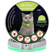 Load image into Gallery viewer, Dewel Pet Collar, Anti Tick Collar for Pets, 8 Months Protection, Waterproof - outdoorgearandaccessories
