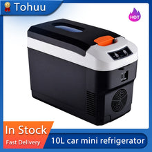Load image into Gallery viewer, 10L Small Refrigerator 12V 24V Car Home Dual-use Refrigerator - outdoorgearandaccessories
