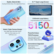 Load image into Gallery viewer, UMIDIGI A13 Pro Android 12 Smartphone, Triple Camera, Full Display Cellphone
