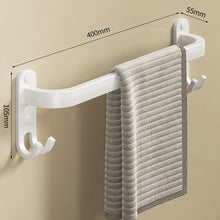 Load image into Gallery viewer, Wall Mounted Towel Rack, Aluminum Shower Room Holder, Towel Hanger

