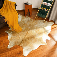 Load image into Gallery viewer, Imitation cowhide carpet decoration, waterproof carpets for living luxury room
