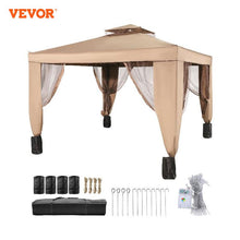 Load image into Gallery viewer, VEVOR Outdoor Gazebo Canopy Tent W/ Netting, Sandbag, Patio Garden Shade Awning ,Shelter
