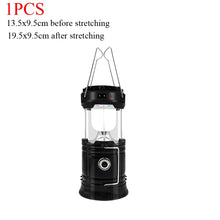 Load image into Gallery viewer, Solar Camping Lantern Lamp, Outdoor Lighting, Folding Camp, Tent Lamp USB Rechargeable Lantern
