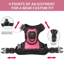 Load image into Gallery viewer, Dog No Pull Breathable Reflective Pet Harness Vest For Small or Large Dogs - outdoorgearandaccessories
