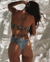 Load image into Gallery viewer, Sexy Bikini Set, Brazilian Bikinis, High Waist Swimsuit, Push up Hollow Out Bathing Suit
