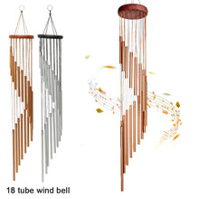Load image into Gallery viewer, 18 Tubes Wind Chimes, Metal Handmade Ornament Garden Patio Outdoor
